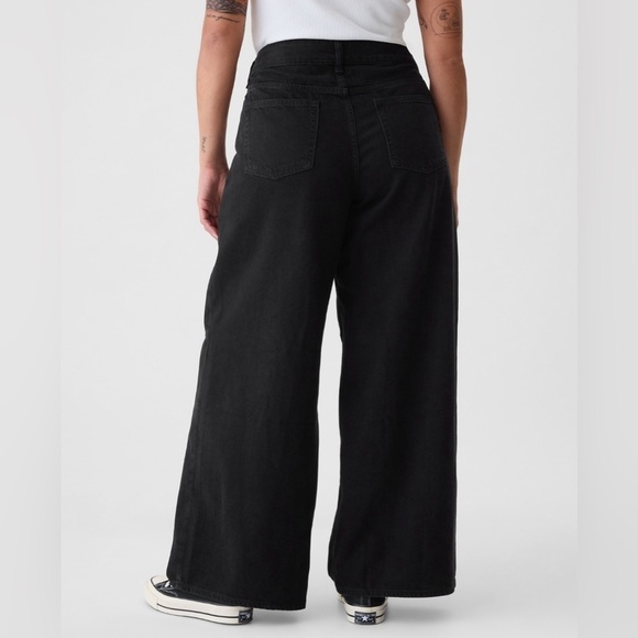 NWT! GAP Black Mid Rise UltraSoft Baggy Jeans - Multiple Sizes💙 - Picture 6 of 12